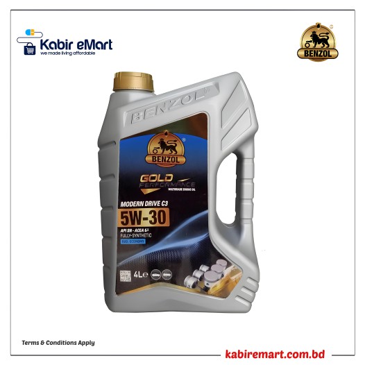 Benzol Modern Drive C3 5W-30 Full Synthetic 4L  In Stock