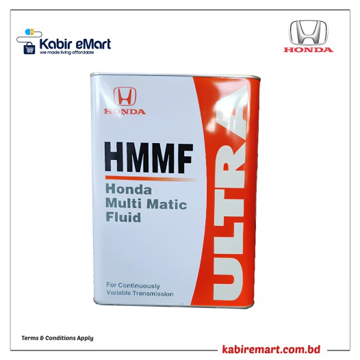 HONDA Oem Ultra Cvtf HMMF 4L
