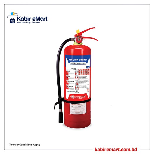Safemet Fire Extinguisher ABC Dry Powder 5kg