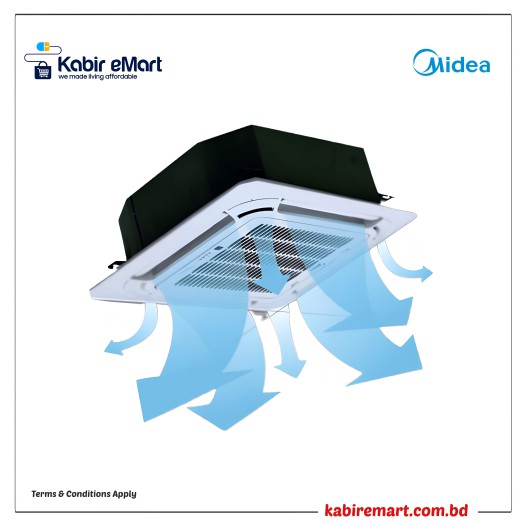 Midea 1.5 Ton Cassette Type Inverter AC