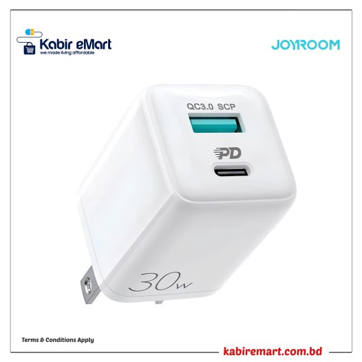 Joyroom L-QP303 Fast Charger 30W With USB-C Port