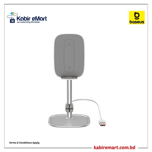Baseus Literary Youth Desktop Bracket Wireless Charging Phone Holder