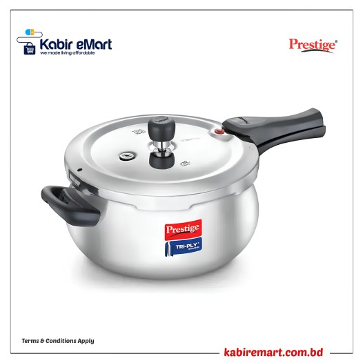 PRESTIGE SVACHH TRI-PLY HANDI PRESSURE COOKER 3 LITRE