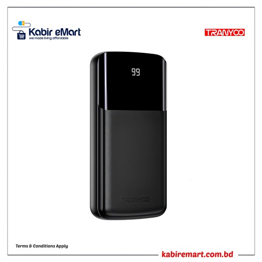 Tranyoo T-D09 20000mAh Intelligent digital display Pawer Bank