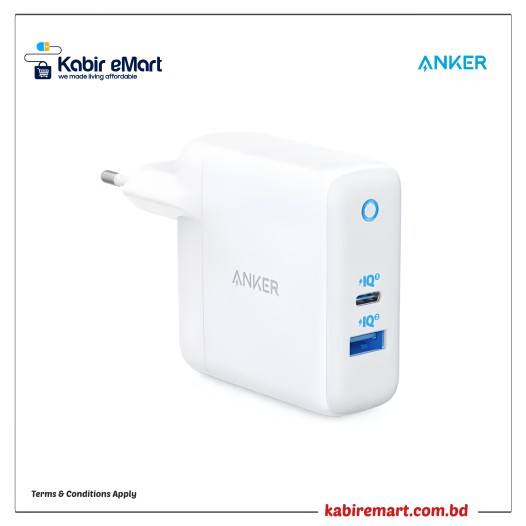Anker PowerPort PD+ 2 35W Dual Port Wall Charger