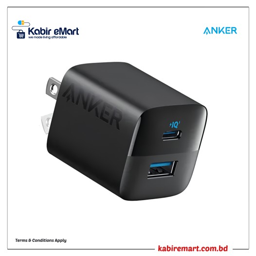 Anker 323 GaN 33W Foldable Charger Adapter