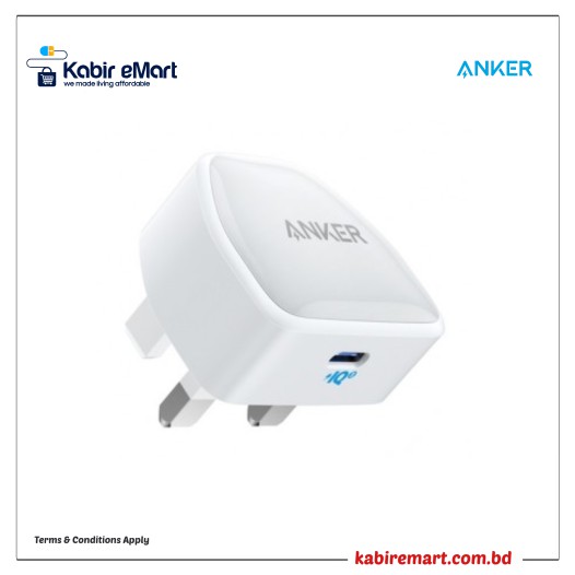 Anker Power port III Nano 20W Charging Adapter (A2633)