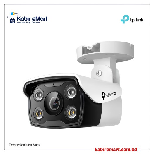 TP-Link VIGI C340 4MP 4mm Lens Full-Color Audio Bullet IP Camera