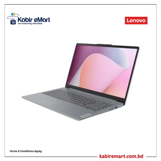 Lenovo IdeaPad Slim 3 Ryzen 5 7520U 15.6" FHD Laptop 16GB DDR5 RAM 512GB SSD