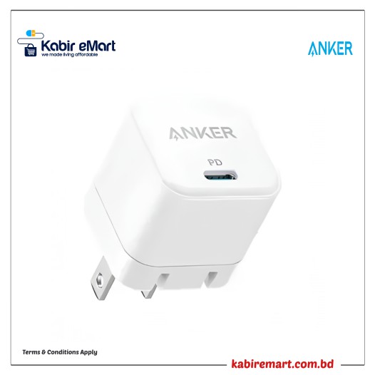 Anker Power Port III 20W Cube PD Type-C Fast Charger