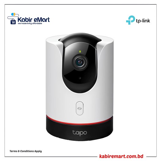TP-Link Tapo C225 4MP Pan/Tilt AI Home Security Wi-Fi Camera