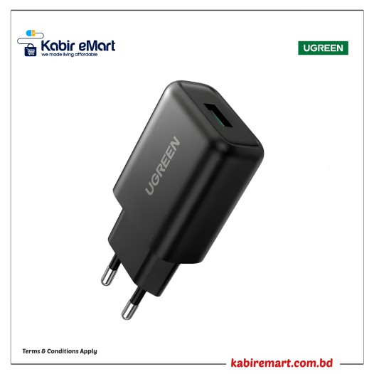 Ugreen CD122 QC3.0 USB 18W Wall Charger Adapter #70273