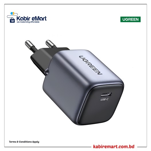 UGREEN CD319 30W PD USB Type-C GaN Fast Charger #90666