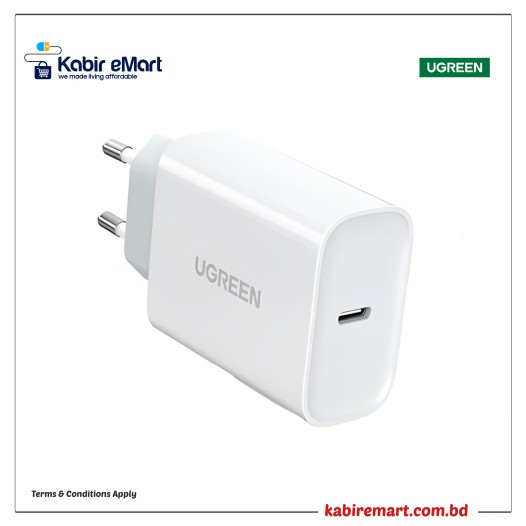 Ugreen CD127 30W Type-C Wall Charger Adapter #70161
