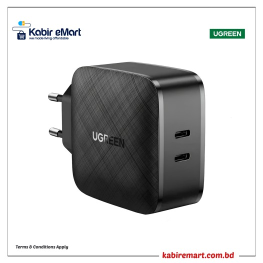 UGREEN CD216 66W PD USB Type-C Wall Charger #70867