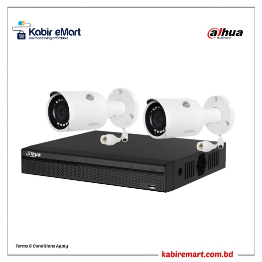 Dahua IPC-HFW1230S1 2 Unit IP Camera With Package