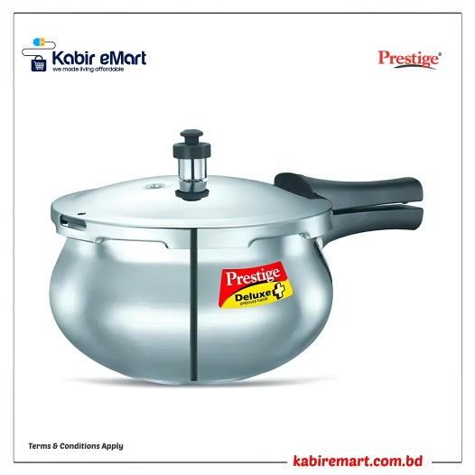 Prestige Deluxe Plus Aluminium Pressure Baby Handi 2 Litre - Silver