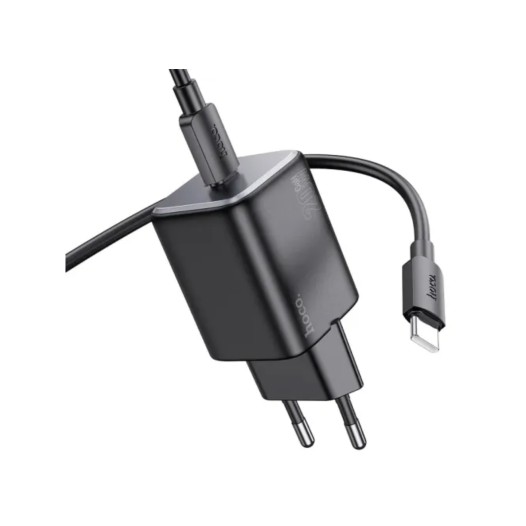 Hoco N40 Mighty PD20W Charger With Lightning Cable