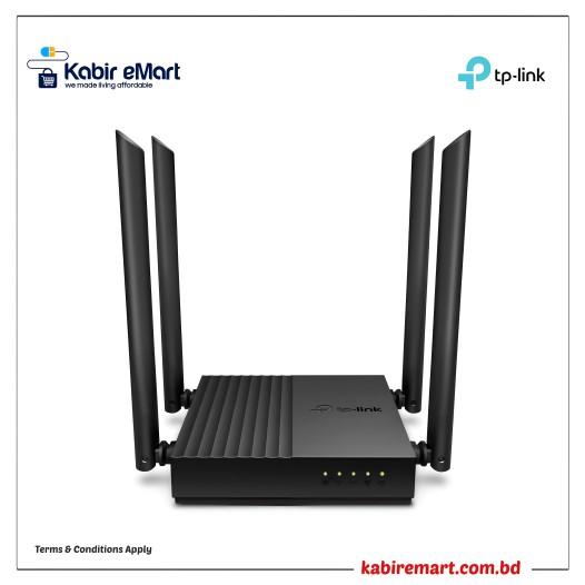 TP-Link Archer C64 AC1200 Dual-Band Gigabit WiFi Router