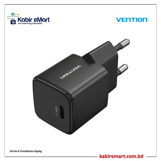 Vention FALB0-US 20W Type-C Wall Charger