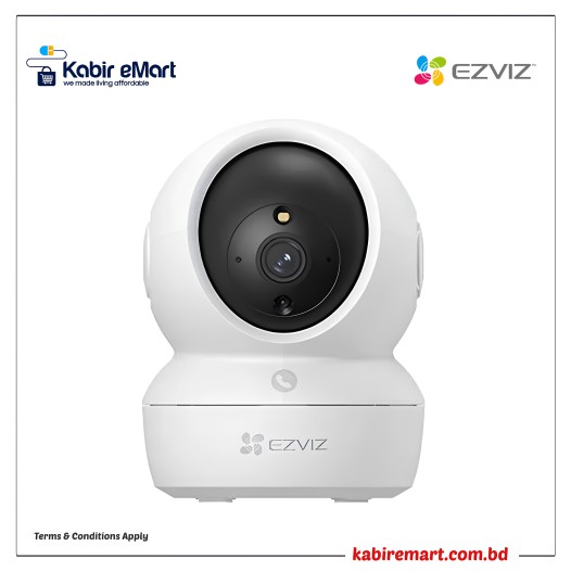 EZVIZ H6c Pro 2MP Pan & Tilt Smart Home Security Camera
