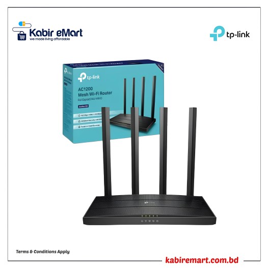 TP-Link Archer C6 AC1200 Gigabit Router