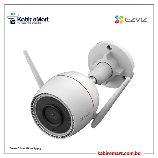 EZVIZ H3c 3MP Wi-Fi Smart Home Outdoor Security Camera with Audio