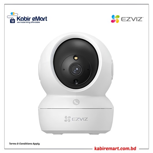 EZVIZ CS-H6C Pro 4MP Pan & Tilt Smart Portable Wi-Fi Camera