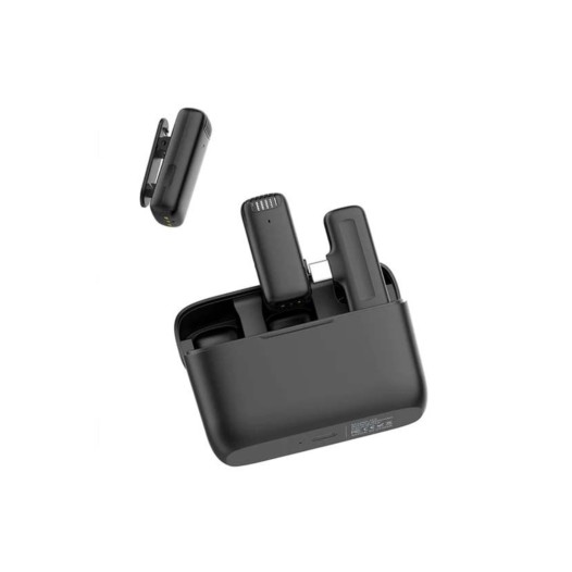 Ulanzi J12 Dual Wireless Microphone with Charging Case For Type-C