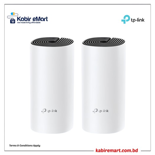 TP-Link Deco E4 AC1200 Dual-band Mesh Router (2 Pack)