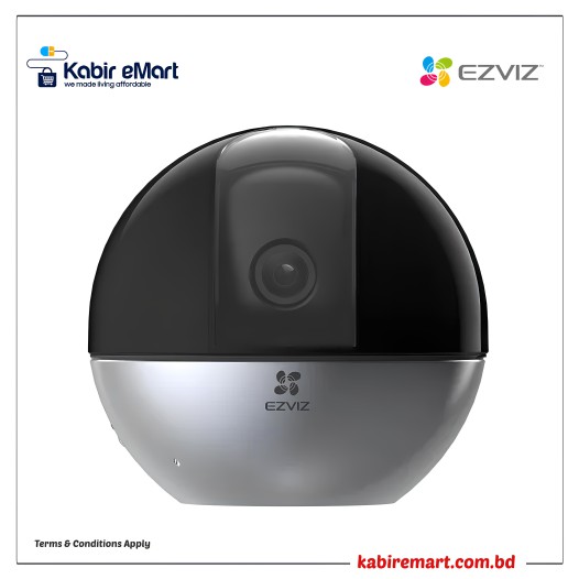 Ezviz E6 5MP Pan & Tilt Wi-Fi Smart Home Security Camera