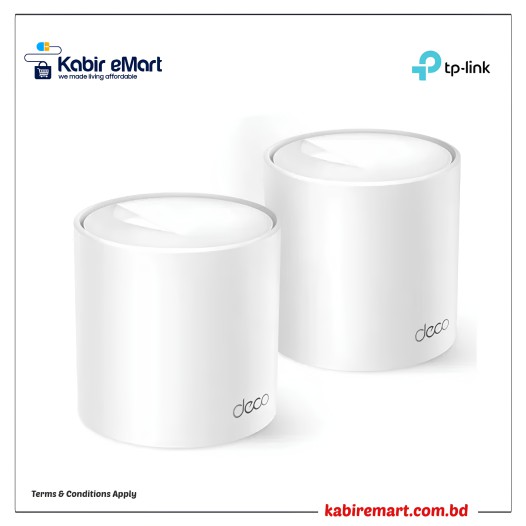 TP-Link Deco X50 AX3000 Dual Band Mesh Router (2-Pack)