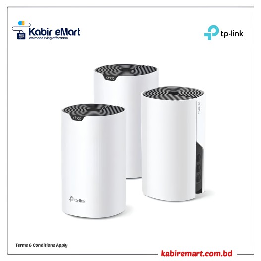 TP-Link Deco S7 AC1900 Dual Band Mesh Router (3-Pack)