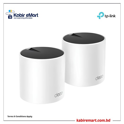 TP-Link Deco X55 AX3000 Dual-Band Mesh Router (2-Pack)