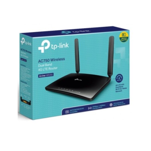 TP-Link Archer MR200 AC750 Dual Band 4G LTE Router
