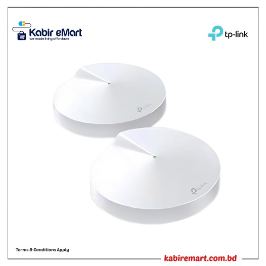 TP-Link Deco M9 Plus AC2200 Tri-Band Mesh WiFi Router (2-Pack)