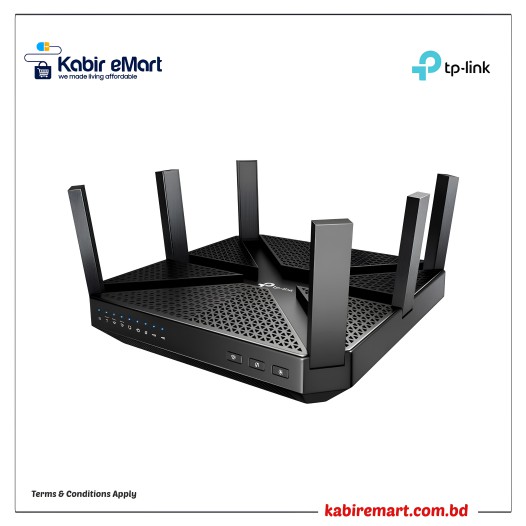 TP-Link Archer C4000 MU-MIMO Tri-Band Wi-Fi Router