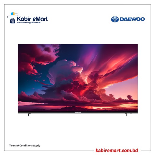 Daewoo 65DM55UQB 65 Inch 4K QLED Android Google Smart TV