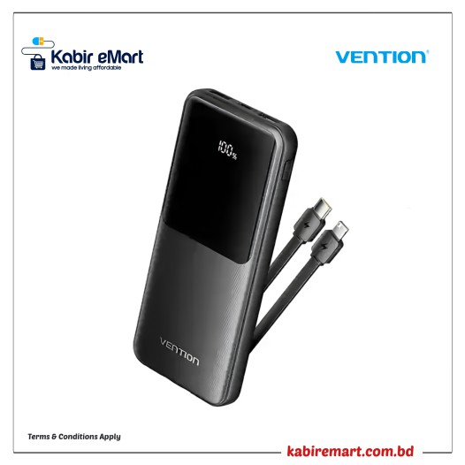 Vention FHOB0 10000mAh 22.5W Fast Charging Power Bank