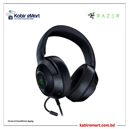 Razer Kraken V3 X Wired USB Gaming Headset (Global)