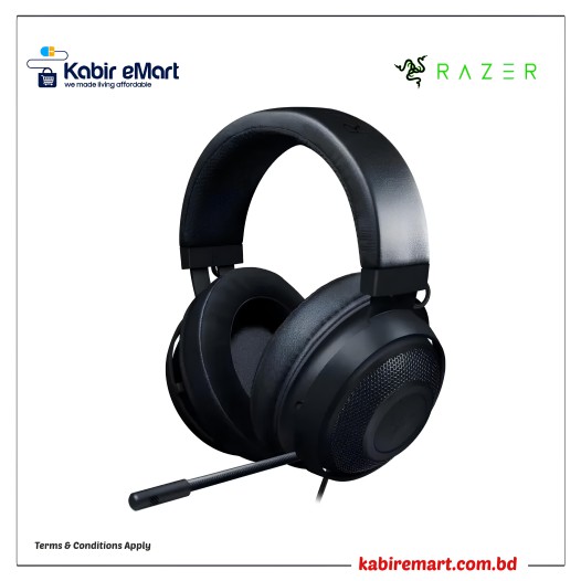 Razer Kraken Wired 7.1 Surround Sound Gaming Headset (Global)