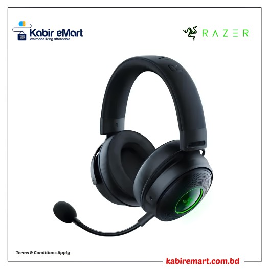 Razer Kraken V3 Pro Wireless Gaming Headset with Haptic Technology (Global)