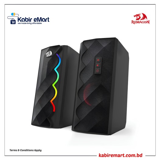 Redragon GS522 Cipher 2.0 RGB Gaming Speaker