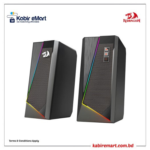 Redragon GS520 Anvil 2.0 Channel RGB Gaming Speaker