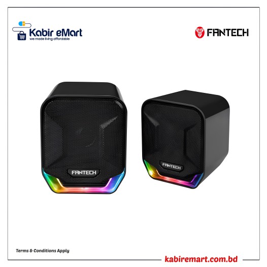 Fantech Sonar GS202 USB & 3.5mm Gaming Speaker (2:0)