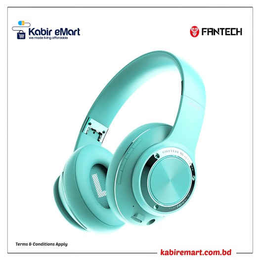 Fantech WH01 Mint Edition Stereo Bluetooth Wireless Gaming Headphone