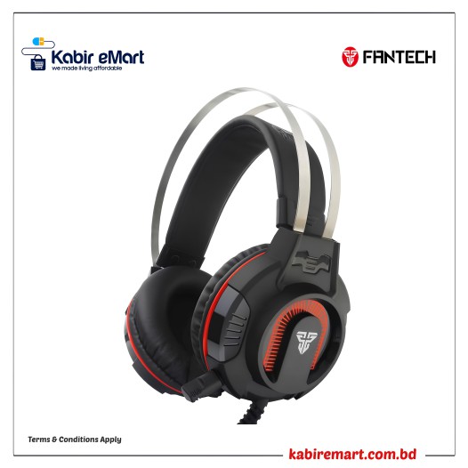 Fantech HG17S Visage II RGB Illuminated Gaming Headset Black
