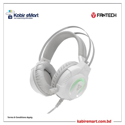 Fantech HG17S Visage II Space Edition RGB USB Gaming Headphone White