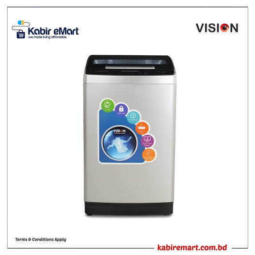 VISION Top Loading 8KG Washing Machine ATC80