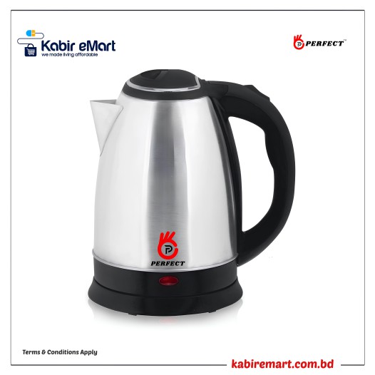 Perfect Electric Kettle 2.0Ltr Steel Body